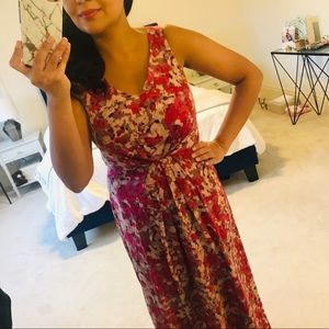 F21 floral maxi dress!